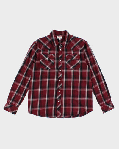 Y2K 00s True Religion Check Flannel Shirt - L
