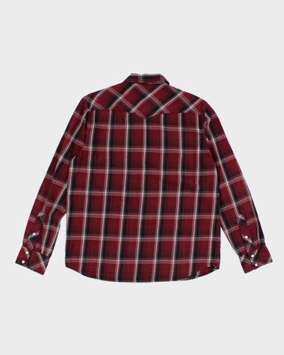 Y2K 00s True Religion Check Flannel Shirt - L