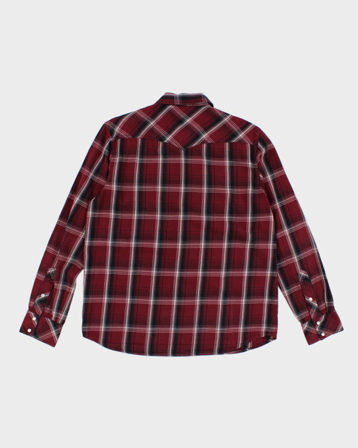 Y2K 00s True Religion Check Flannel Shirt - L