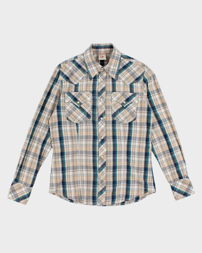Y2K 00s True Religion Check Western Shirt - S
