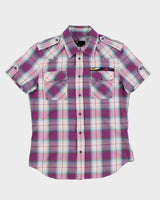 00s Diesel Check Western Shirt - M