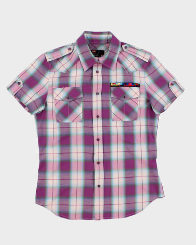 00s Diesel Check Western Shirt - M