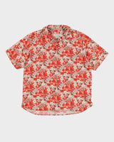 Mens Tommy Bahama Red Hibiscus Hawaiian Shirt - S