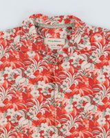 Mens Tommy Bahama Red Hibiscus Hawaiian Shirt - S
