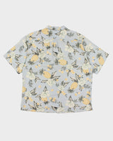 Mens Tommy Bahama Mint Pineapple Pattern Hawaiian Shirt - XL