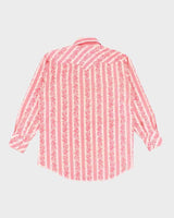 Mens Vintage 1970s Karman Western Wear Button Up Shirt - M