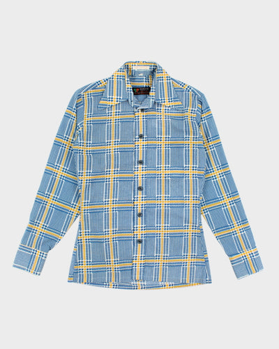 Vintage 80's Men's Patterned Shirt - S