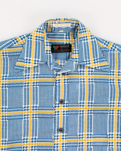Vintage 80's Men's Patterned Shirt - S