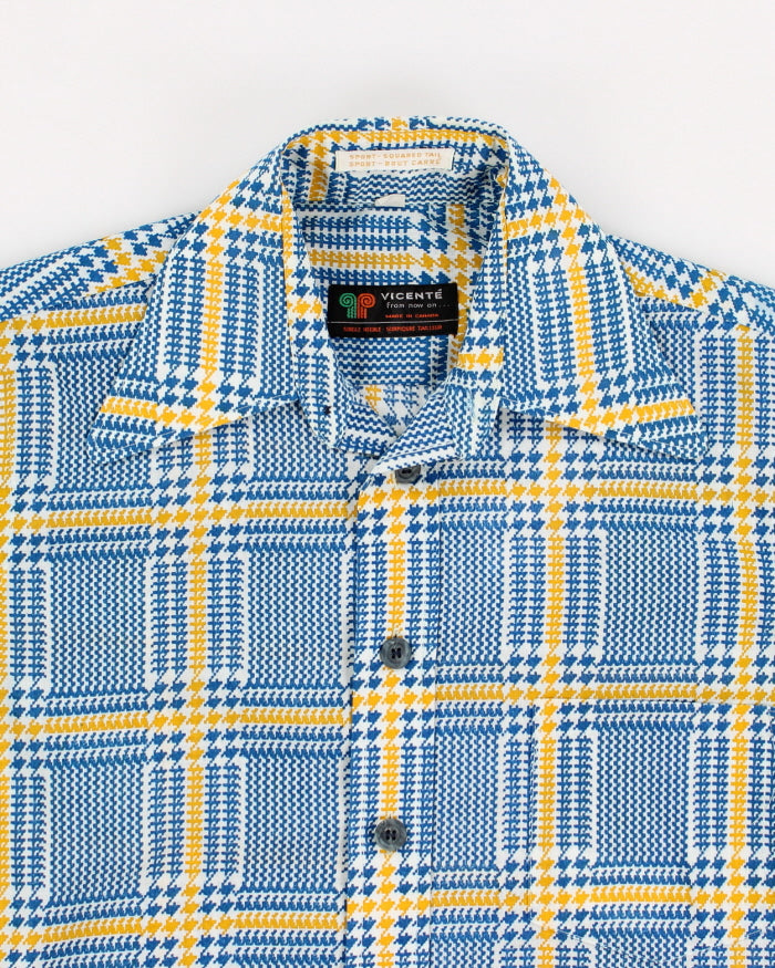 Vintage 80's Men's Patterned Shirt - S
