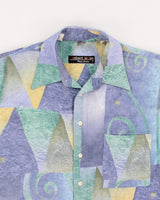 Vintage Men's Pattern Shirt - S