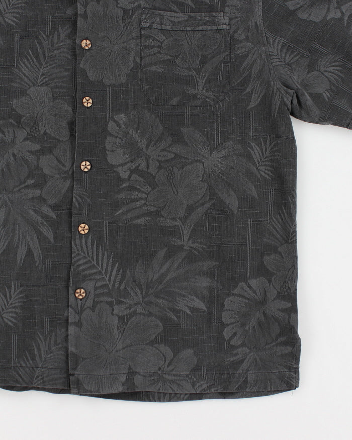 Jamaica Jaxx Grey Hawaiian Shirt - L