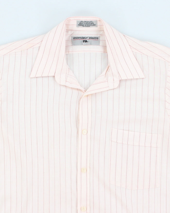 Vintage 80's Striped Shirt - M