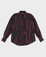 Vintage 90's Versace Silk Shirt - XL