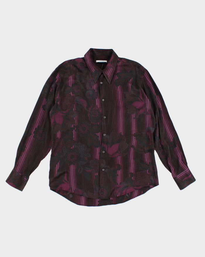 Vintage 90's Versace Silk Shirt - XL