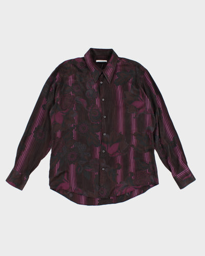 Vintage 90's Versace Silk Shirt - XL