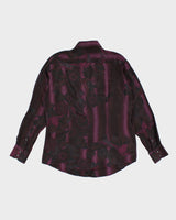 Vintage 90's Versace Silk Shirt - XL