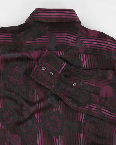 Vintage 90's Versace Silk Shirt - XL