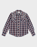 Vintage Y2K Western Style Shirt - M