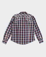 Vintage Y2K Western Style Shirt - M