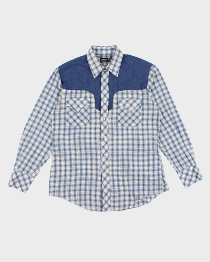 Vintage 90's Western Style Shirt - L