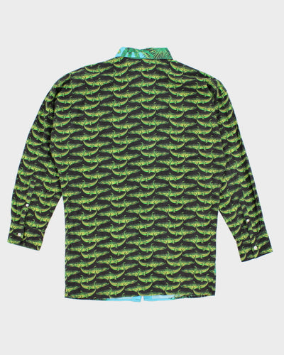 Versace x H&M Silk Button Up Shirt - S
