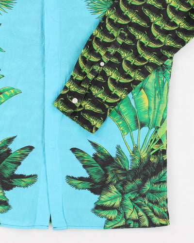 Versace x H&M Silk Button Up Shirt - S