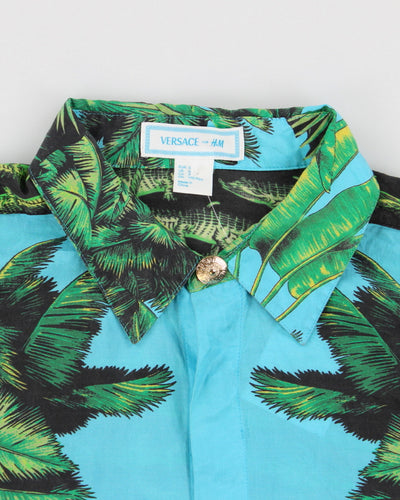 Versace x H&M Silk Button Up Shirt - S