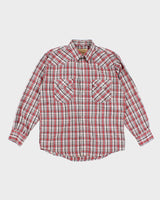 Vintage Western Style Shirt - L