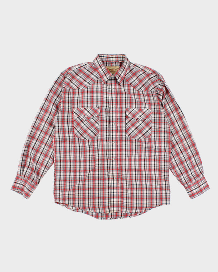 Vintage Western Style Shirt - L