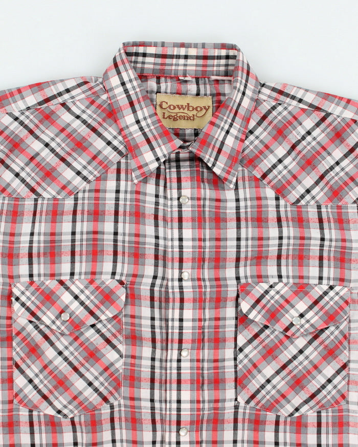 Vintage Western Style Shirt - L