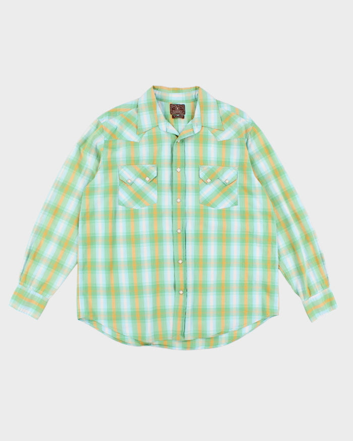 Vintage Western Style Shirt - XL