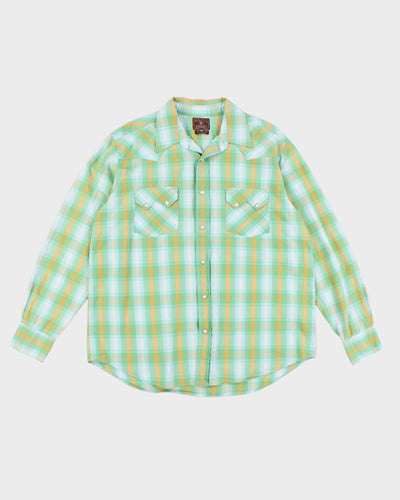 Vintage Western Style Shirt - XL