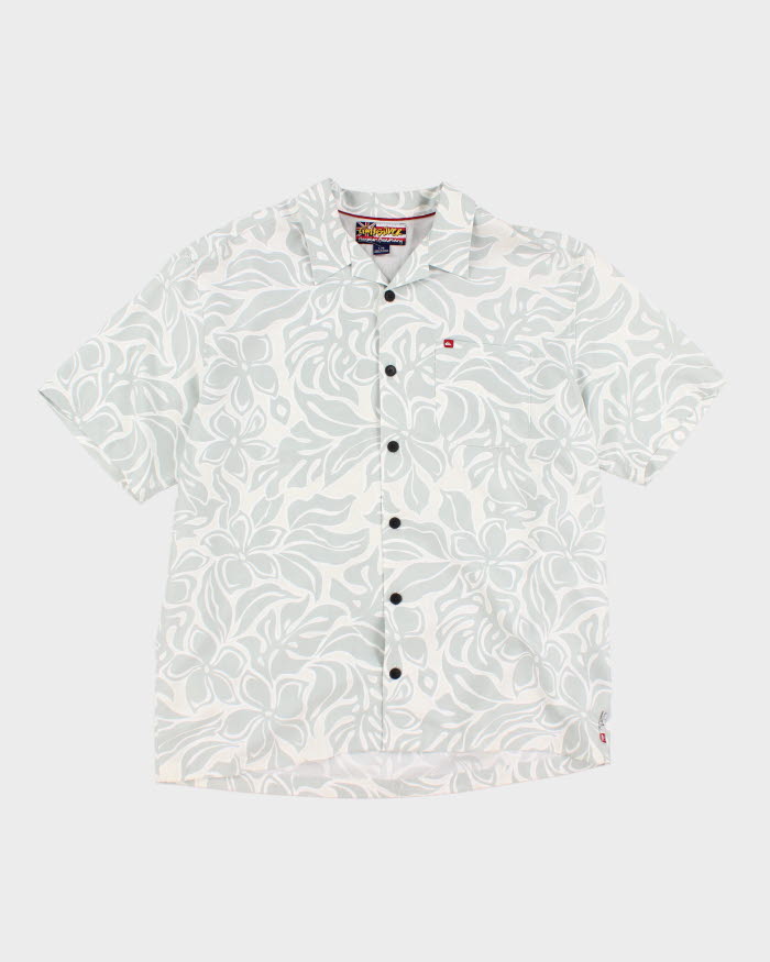 Vintage 90's Quiksilver Hawaiian Shirt - L