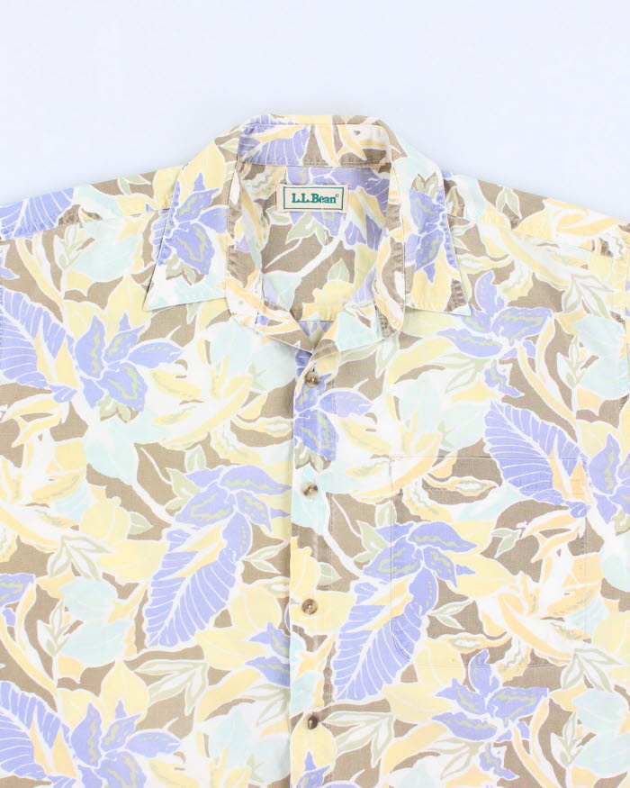 Vintage Men's L.L. Bean Hawaiian Shirt - L