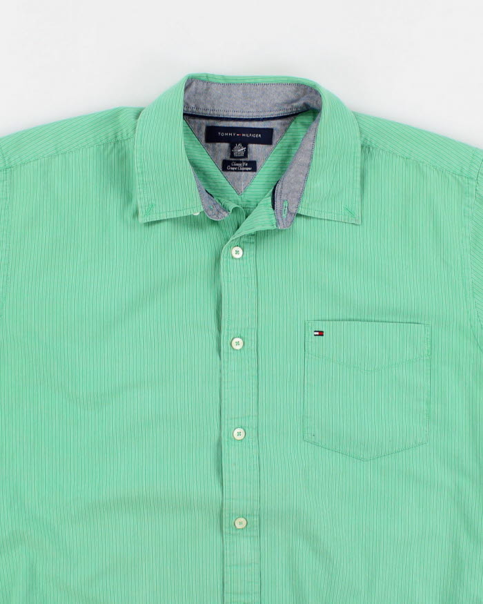 Vintage Tommy Hilfiger Striped Button Shirt - L