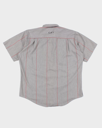Vintage Coca Cola Embroidered Work Shirt - XL