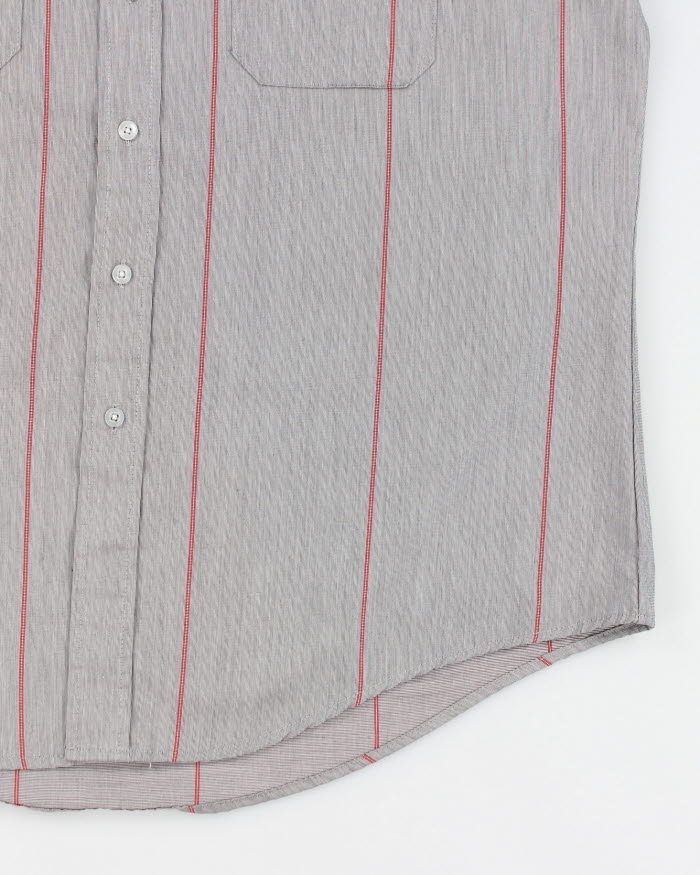 Vintage Coca Cola Embroidered Work Shirt - XL