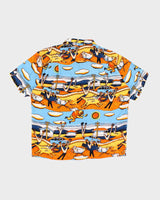 Vintage 90's Mambo Hawaiian Button Up Shirt - L