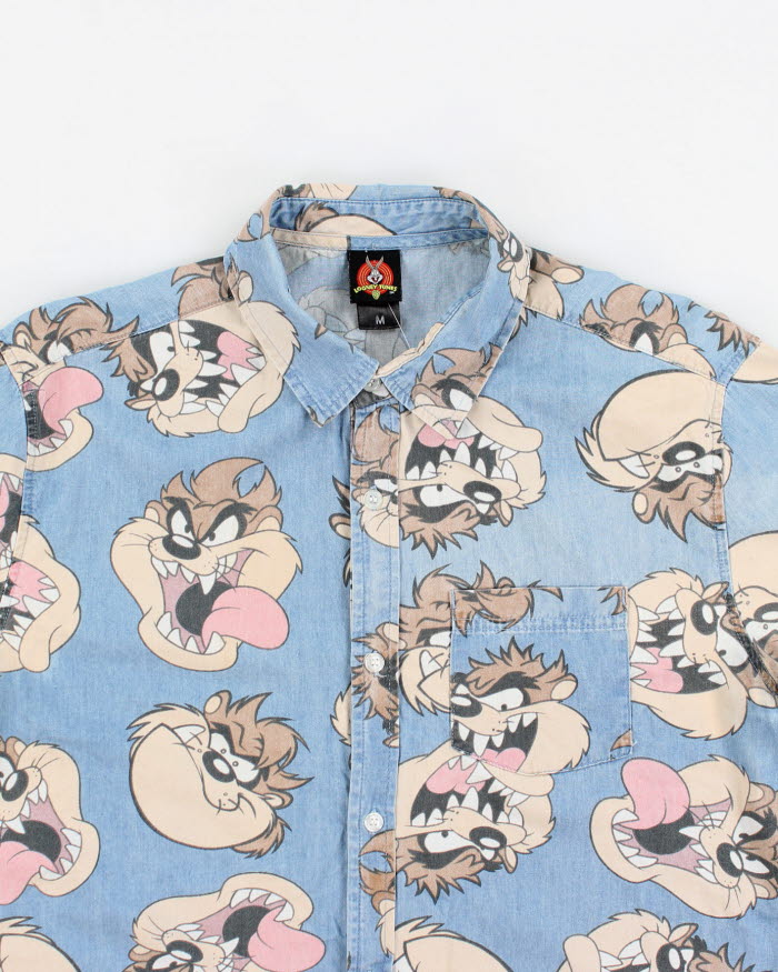 Vintage 90s Looney Tunes Tasmanian Devil Shirt - M