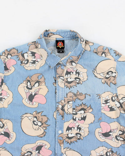 Vintage 90s Looney Tunes Tasmanian Devil Shirt - M