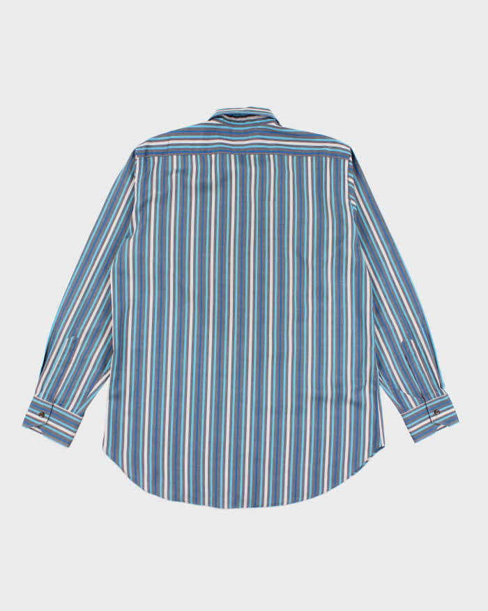 Vintage Etro Striped Button Up Shirt - L
