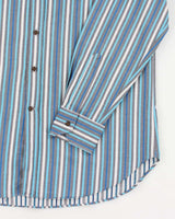 Vintage Etro Striped Button Up Shirt - L