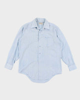 Vintage 80's Men's Woodward Striped Button Up Shirt - L