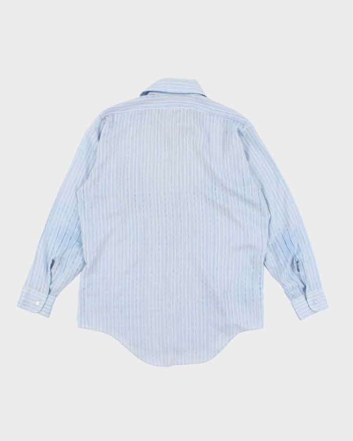 Vintage 80's Men's Woodward Striped Button Up Shirt - L