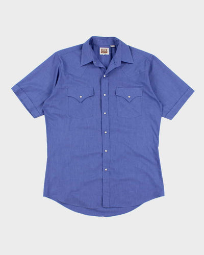 Vintage 90's Western Short Sleeve Shirt - M