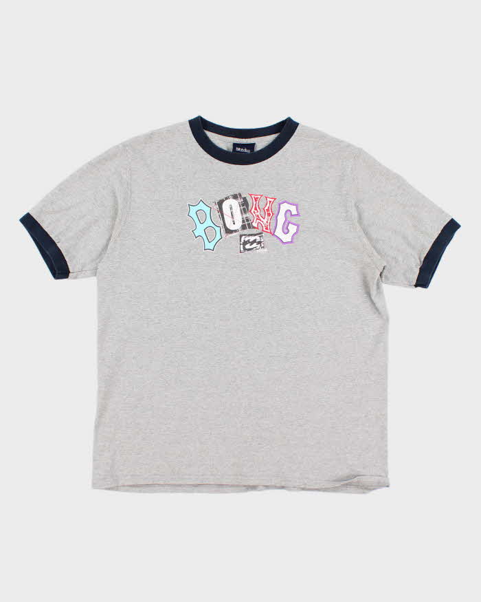 Vintage Billabong Ringer T-Shirt - L