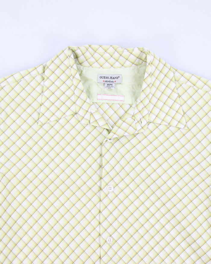 Vintage Guess Green Check Shirt - M