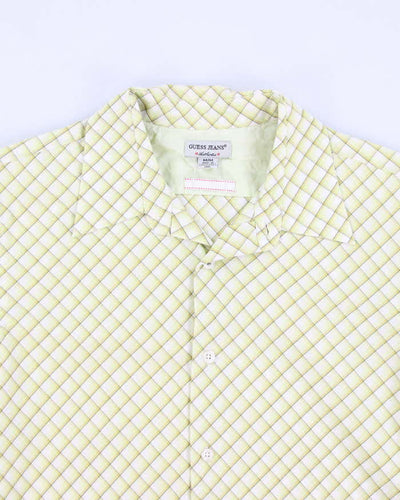 Vintage Guess Green Check Shirt - M