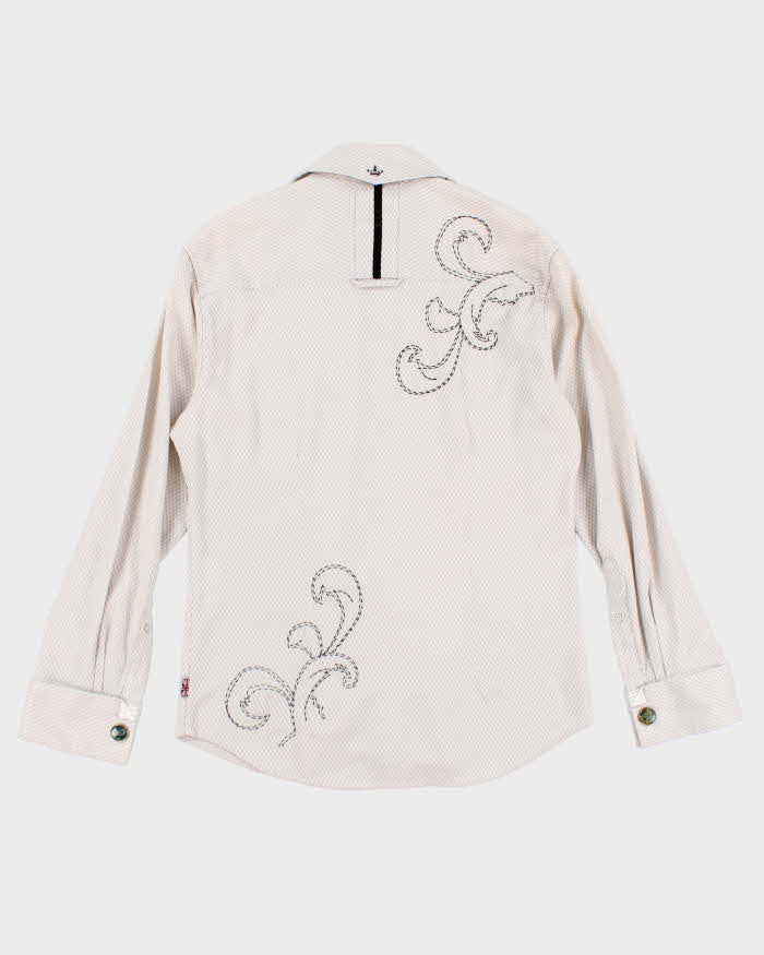 Y2k 00s English Laundry Embroidered Shirt - S