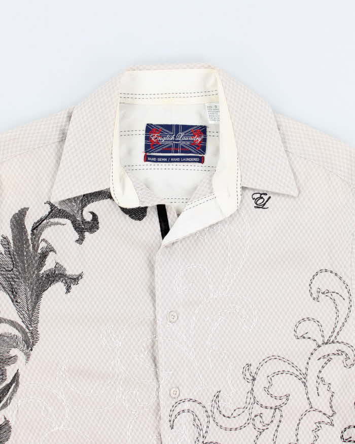 Y2k 00s English Laundry Embroidered Shirt - S